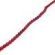 Perlina Liscia di Corallo Sintetico ~4.2mm (~102pz/filo)