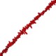 Coral Bamboo Irregular Bordeaux Chips 5-15mm Ø0.4mm (148pcs)