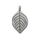 Zamak Charm Leaf 12x21mm