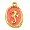 24K Gold Plated/Fluo Pink