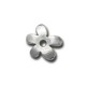 Passant Fleur en Métal/Zamac, 12mm