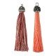 Synthetic Tassel With Strass Cap 65mm