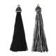 Synthetic Tassel With Strass Cap 65mm