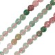 Gemstone Strawberry Crystal Bead (~4.25mm) (Ø0.5mm) (~90pcs)