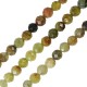 Gemstone Bead Round Faceted (~4mm) (Ø0.5mm) (~100pcs)