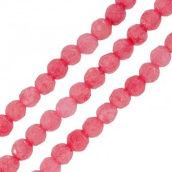 Mountain Jade Bead Round Faceted 4mm (~92pcs/string)