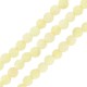 Perlina Sfaccettata di Giada 4mm (~92pz/filo)