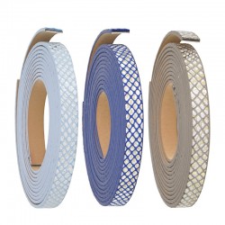 Cordón Sintético PU Plano 10mm (~1,2mtr/tira)