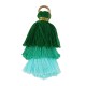 Synthetic Triple Tassel With Ring (~35mm)