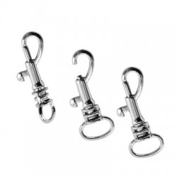 Zamak Swivel Lobster Clasp 13x32mm