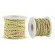 Artificial Suede Cord Flat & Cotton (~2.8mm) (~10yards)