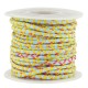Cordon en faux daim plat et Coton (~2.8 mm (~10 Yards)