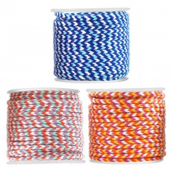 Cotton Braided Cord Round 3mm (6mtrs)