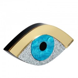 Plexi Acrylic Deco Evil Eye 100x52mm