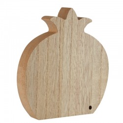 Ξύλινο Επιτραπέζιο Ρόδι 133x124mm