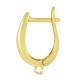 Brass Earring w/ Loop 11x18mm