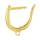 Brass Earring w/ Loop 11x18mm