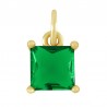 Gold/ Green Emerald