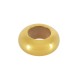 Brass Rondelle w/ Rubber Tube 10x4.5mm (Ø~3.2mm)