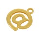 Zamak Charm Symbol “@” 24mm
