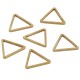 Brass Connector Triangle 9mm/0.8mm