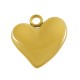 Stainless Steel 304 Charm Heart 10mm