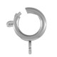 Fermoir Mousqueton Rond 6mm en Acier Inoxydable 304
