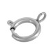 Fermoir Mousqueton Rond 6mm en Acier Inoxydable 304