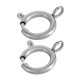 Acciaio Inossidabile 304 Chiusura a Moschettone Rotonda 12 mm