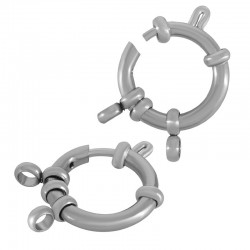 Fermoir Mousqueton Rond 16mm en Acier Inoxydable 304