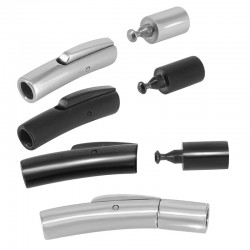 Fermoir Clip 27x5mm (Ø3mm) (2pcs/Set) en Acier Inoxydable 304