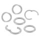 Stainless Steel 316L Hinged Lock Ring 10.4-8mm/1.2mm