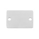 Intercalaire Étiquette 10x15mm/1.2mm en Acier Inoxydable 304