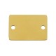 Intercalaire Étiquette 10x15mm/1.2mm en Acier Inoxydable 304