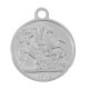 Stainless Steel 304 Lucky Charm Coin 18x21mm
