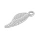 Breloque Plume 7x19mm en Acier Inoxydable 304