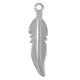 Pendentif Plume 12x35mm en Acier Inoxydable 304