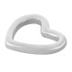 Intercalaire Cœur 16x14mm en Acier Inoxydable 304