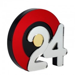 Πλέξι Ακρυλικό Επιτραπέζιο “24” Μάτι 79x90mm