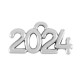 Zamak Charm “2024” 18x7mm