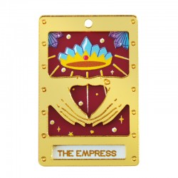 Plexi Acrylic Pendant Tag Tarot Card “THE EMPRESS” 29x45mm