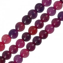 Mountain Jade Bead Round 6mm (Ø~0.7mm) (~61pcs)