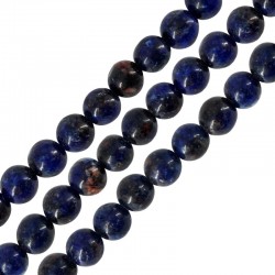 Mountain Jade Bead Round 6mm (Ø~0.7mm) (~61pcs)