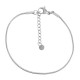Bracelet chaîne serpent avec fermoir 150mm/1.2mm en Acier inoxydable 304