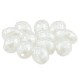 Pearl ABS Bead Oval with Wild Effect 11x8mm Ø1.2mm