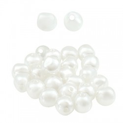 Pearl ABS Bead Round 6mm (Ø1mm)