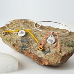 Bracelet éco en Laiton 62 mm avec 2 Anneaux