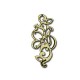 Filigrane en cuir Feuille 60 mm