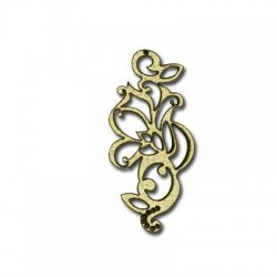Filigrane en cuir Feuille 60 mm