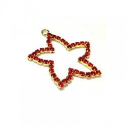Étoile de mer en Strass 30 mm
